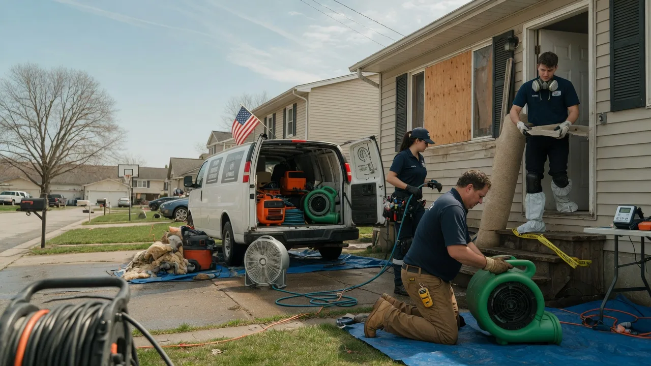 Water Damage Restoration in Freeland, PA near me